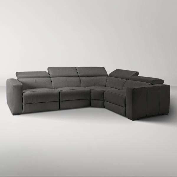 Verona Reclining Leather Sectional