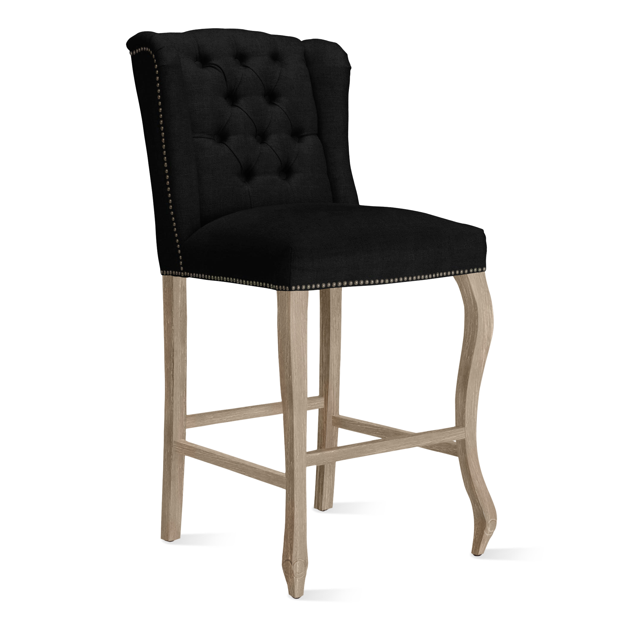 Archer Stool - Natural Grey