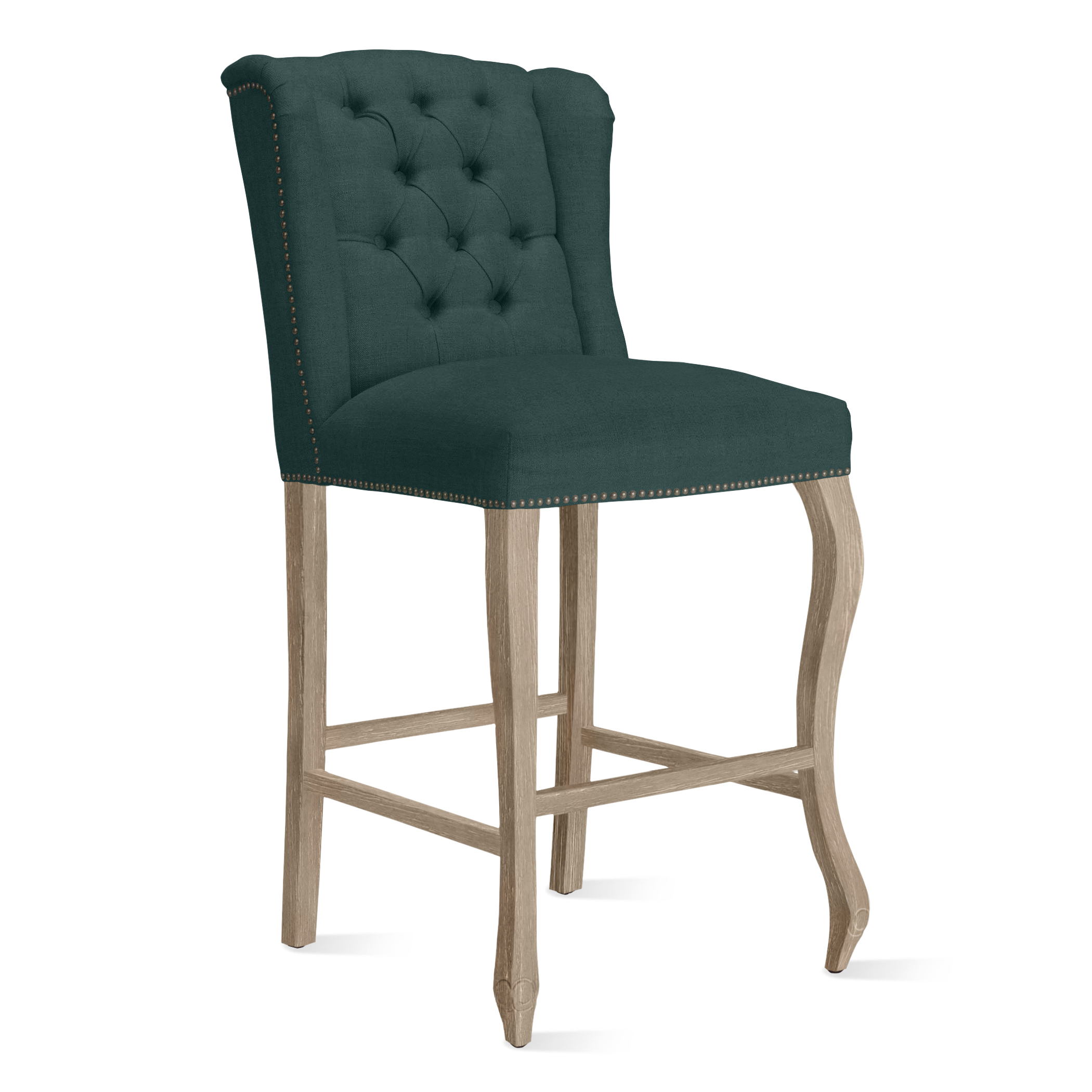 Archer Stool - Natural Grey