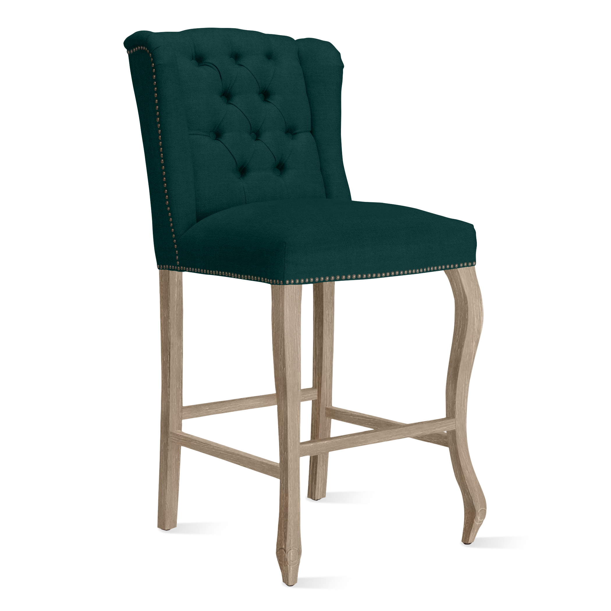 Archer Stool - Natural Grey