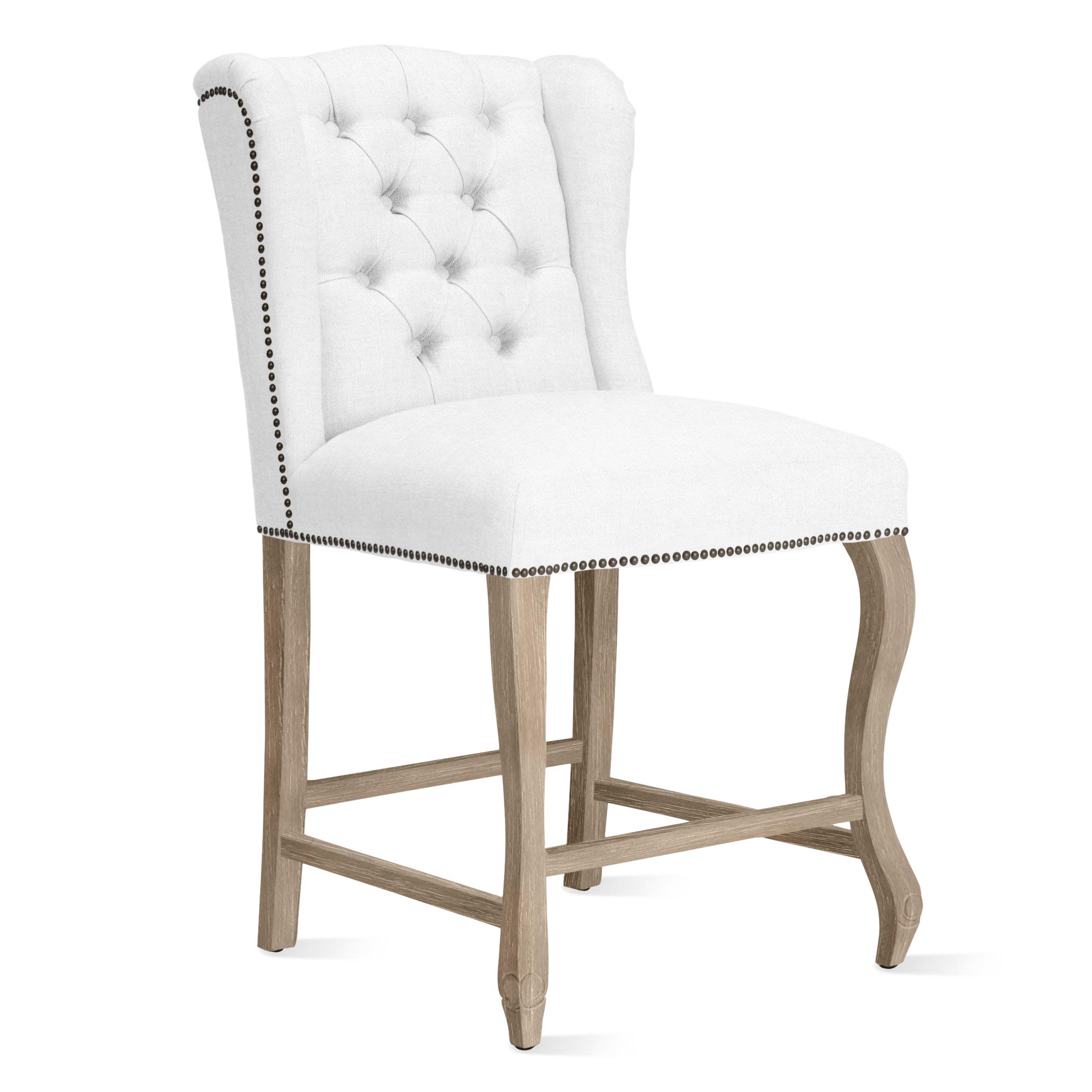 Archer Stool - Natural Grey