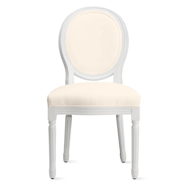 Camille Dining Chair - High Gloss White