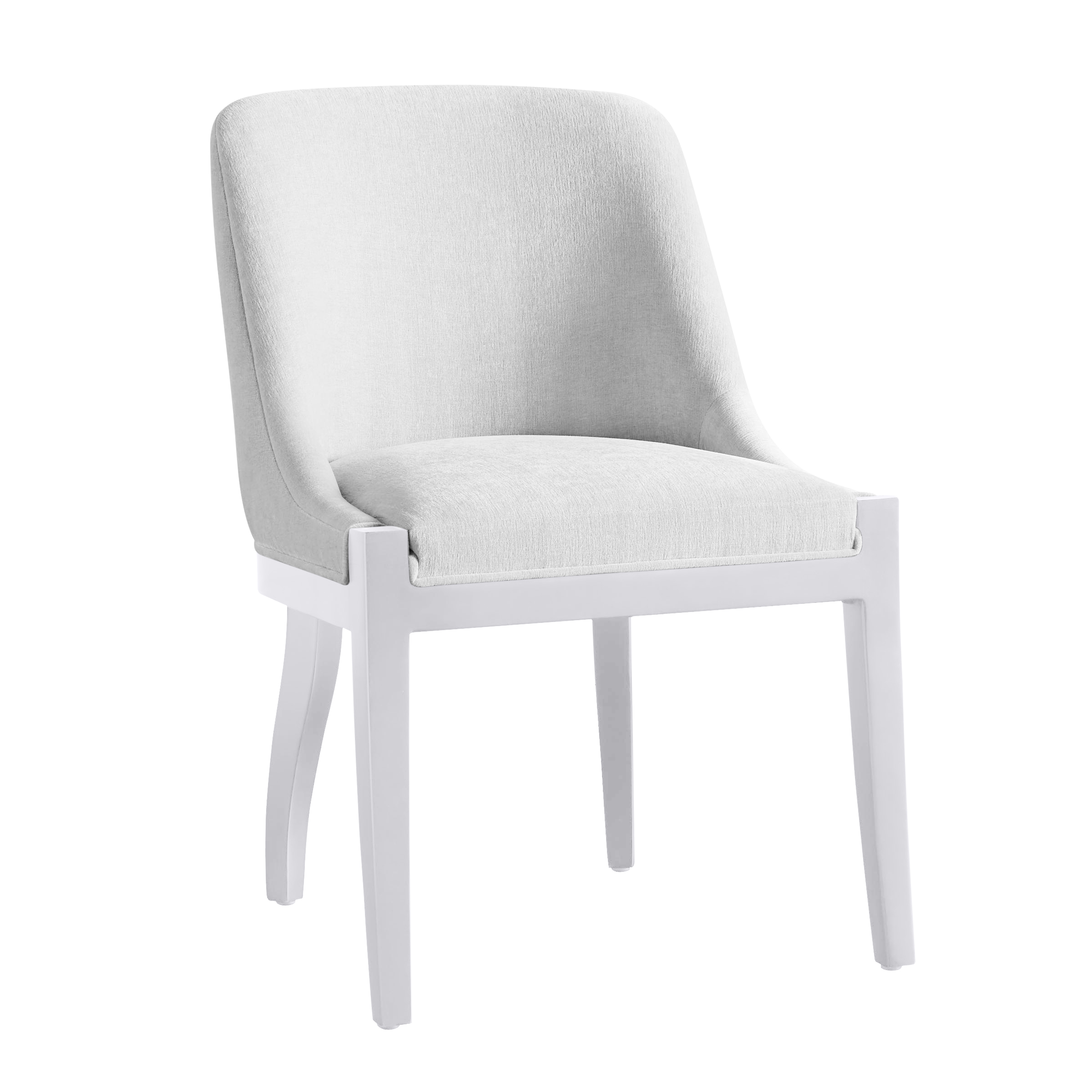 Lily Dining Chair - High Gloss White