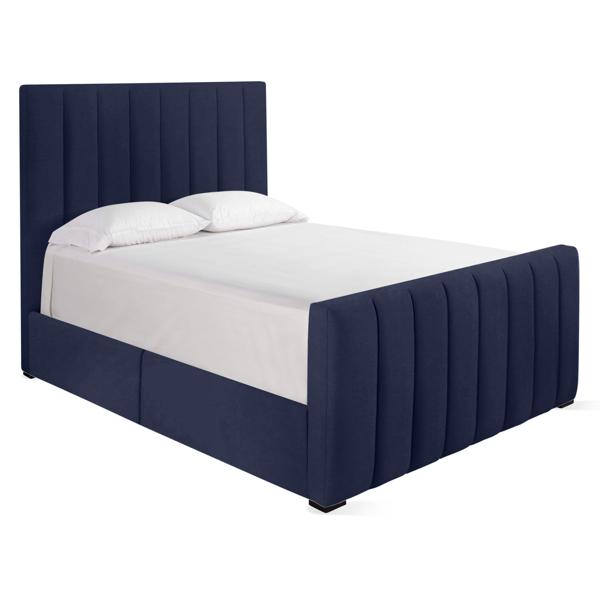 Hadley Storage Bed With Channeled Footboard Hadley Storage Bed With Channeled Footboard