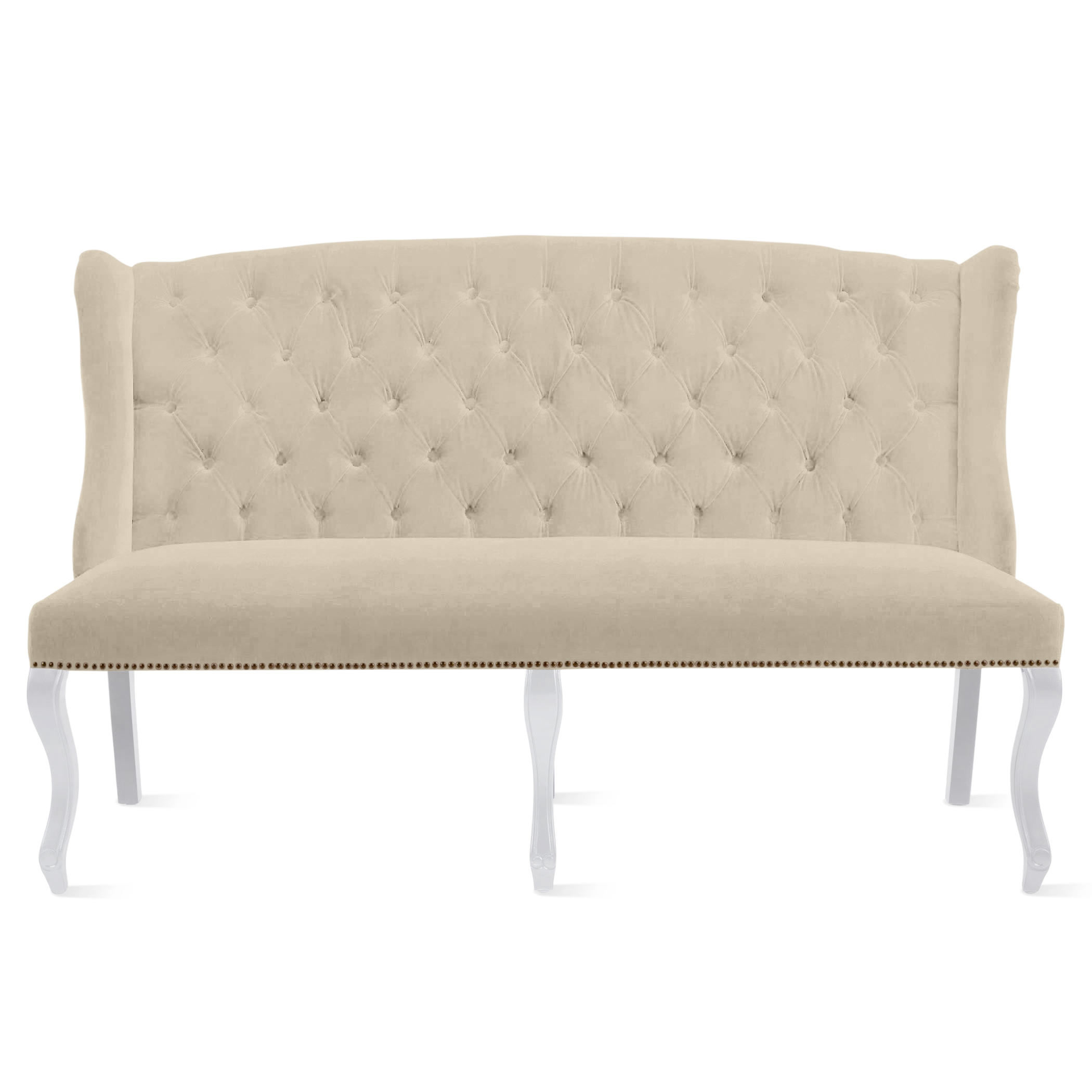 Archer Banquette - High Gloss White Archer Banquette - High Gloss White