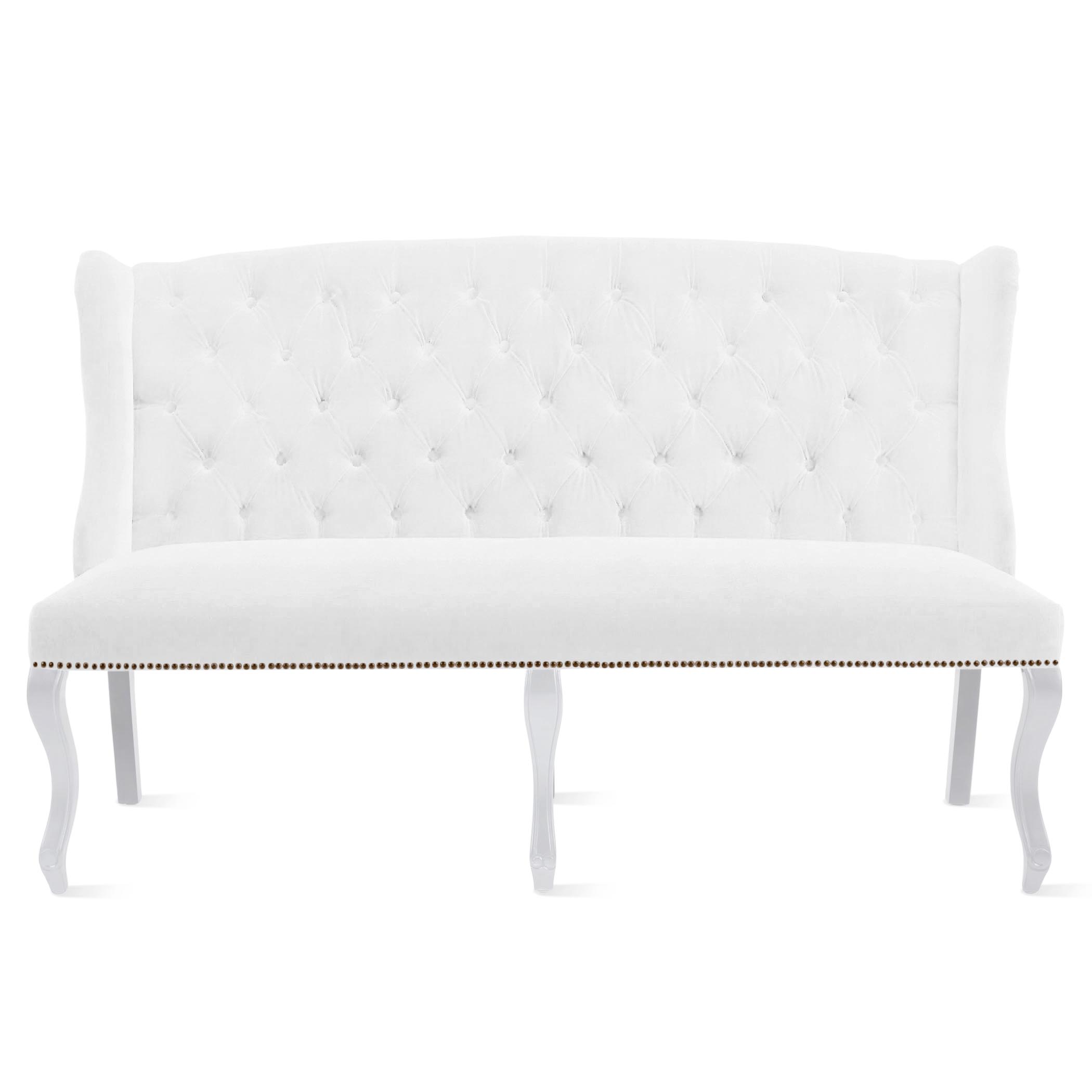 Archer Banquette - High Gloss White