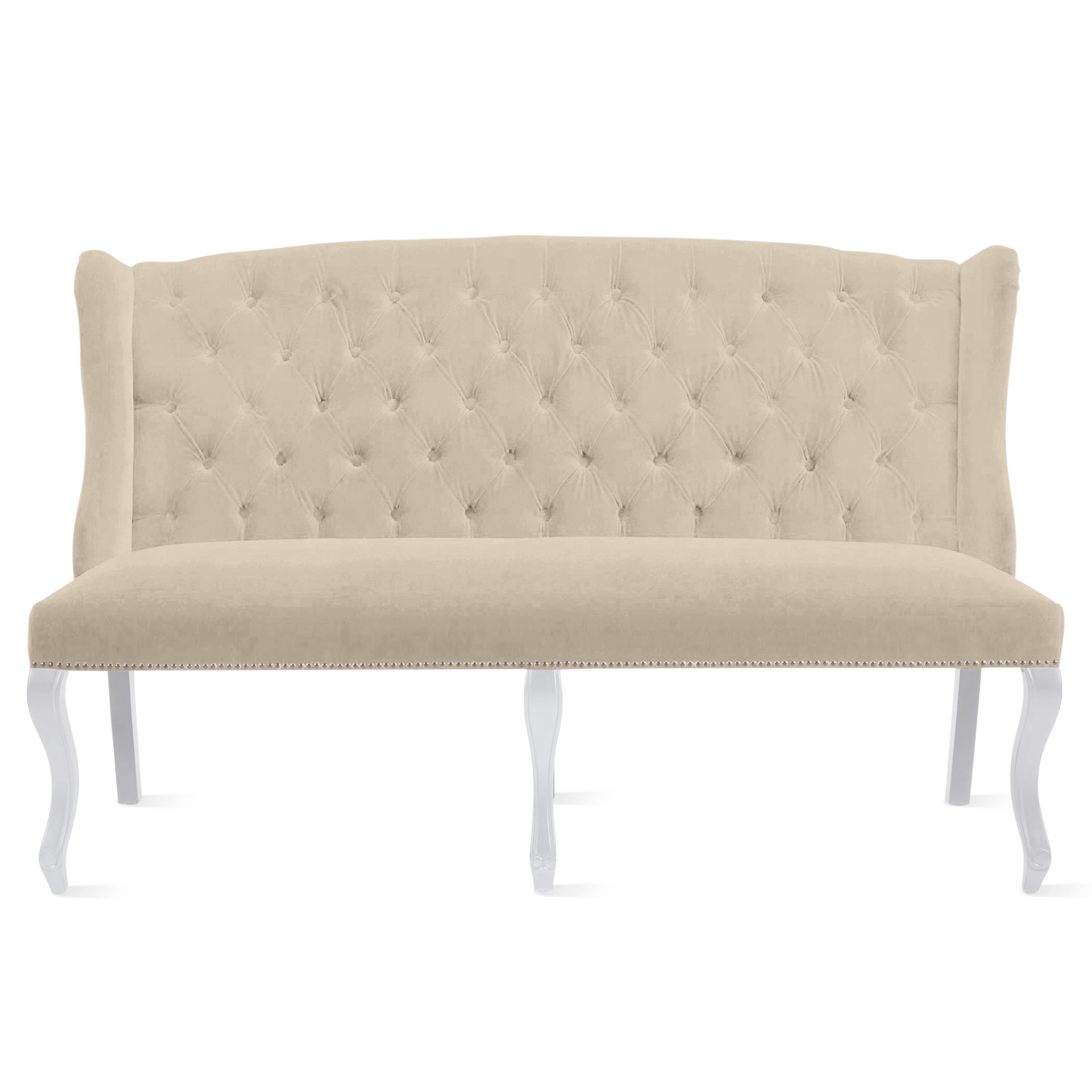 Archer Banquette - High Gloss White Archer Banquette - High Gloss White