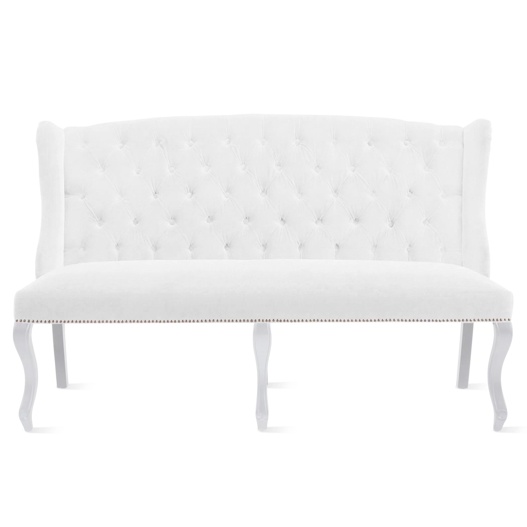 Archer Banquette - High Gloss White