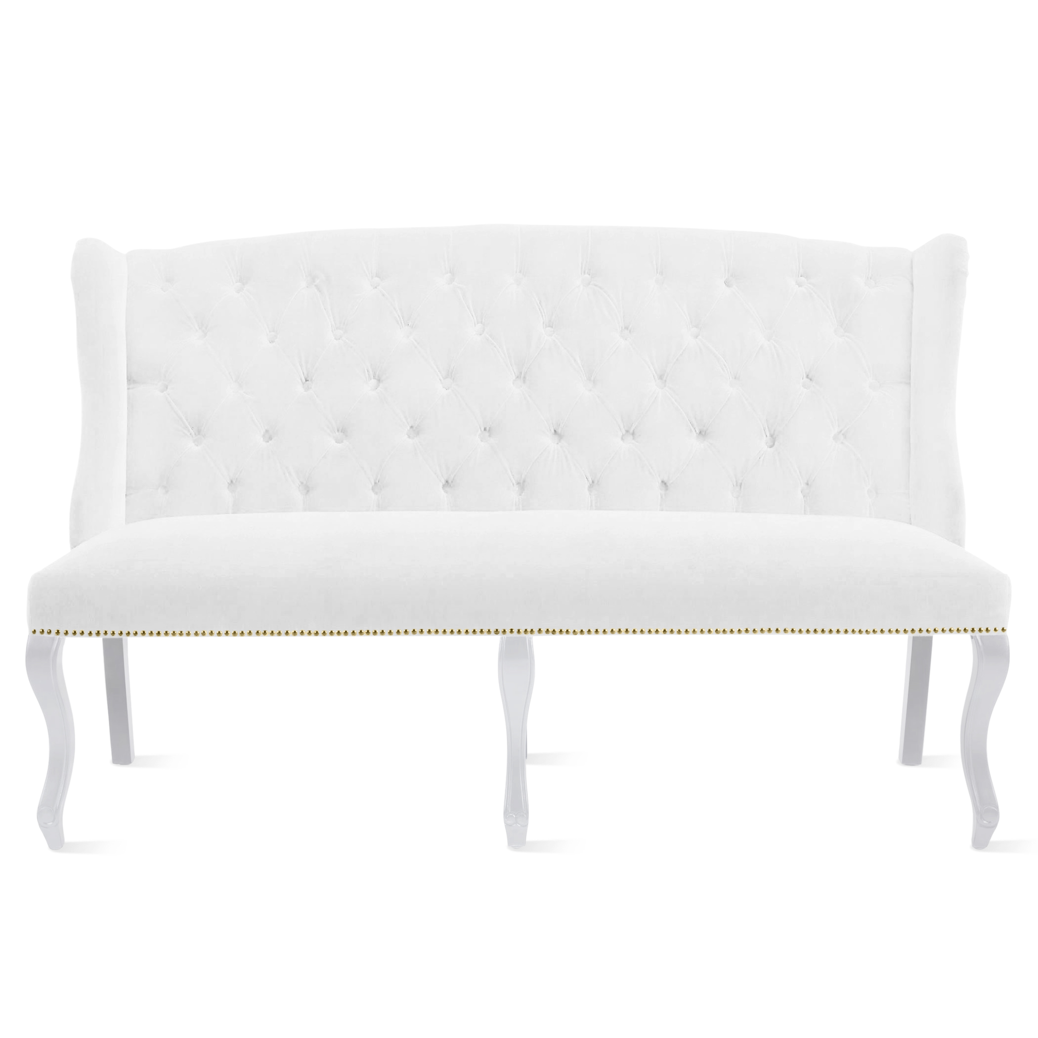 Archer Banquette - High Gloss White