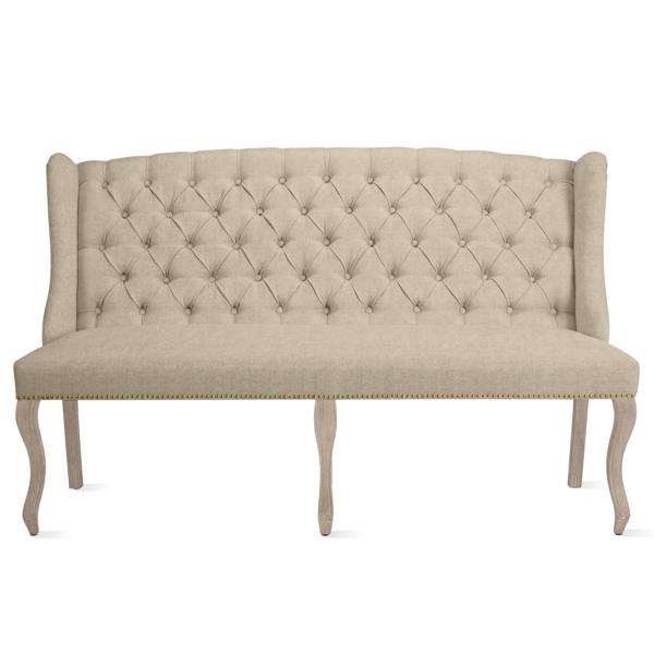 Archer Banquette - Natural Grey Archer Banquette - Natural Grey