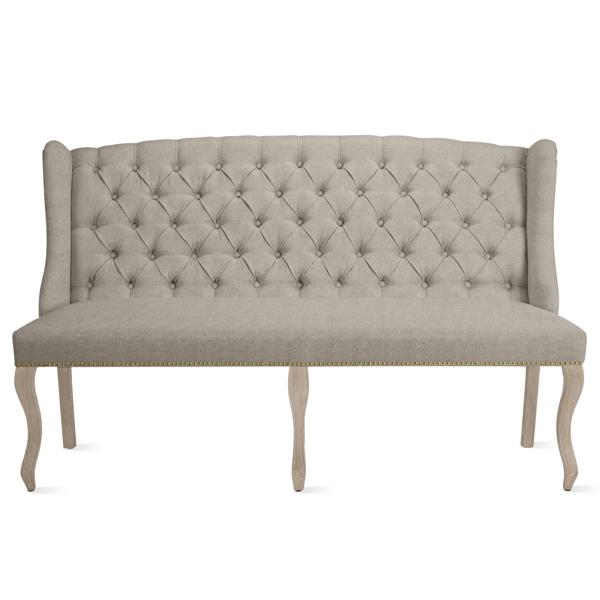 Archer Banquette - Natural Grey Archer Banquette - Natural Grey
