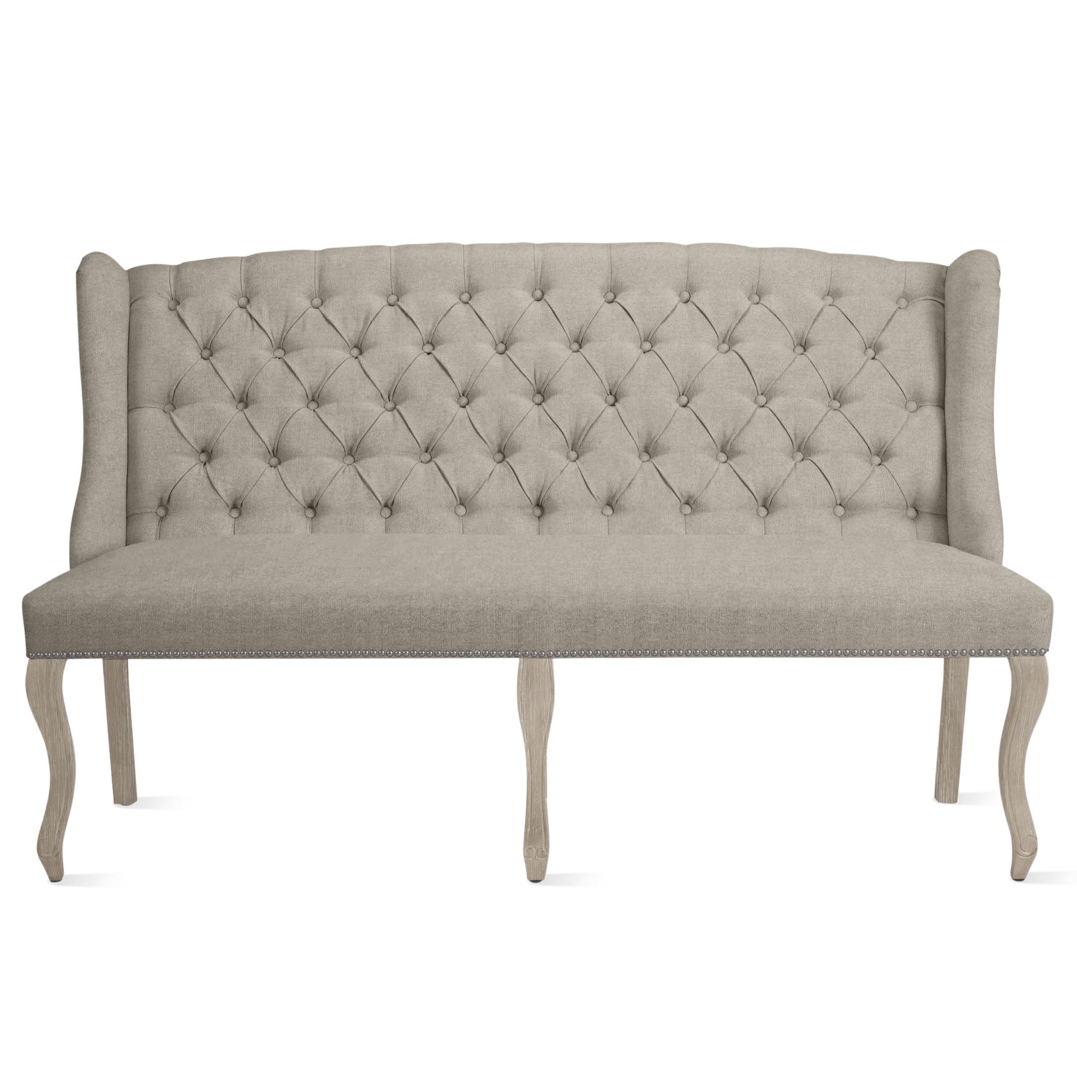 Archer Banquette - Natural Grey Archer Banquette - Natural Grey