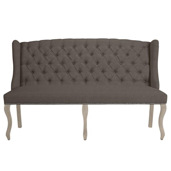 Archer Banquette - Natural Grey Archer Banquette - Natural Grey