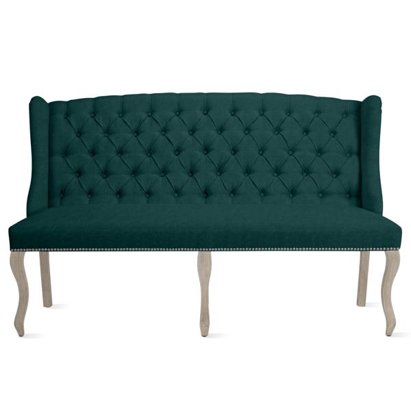 Archer Banquette - Natural Grey