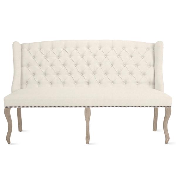 Archer Banquette - Natural Grey Archer Banquette - Natural Grey