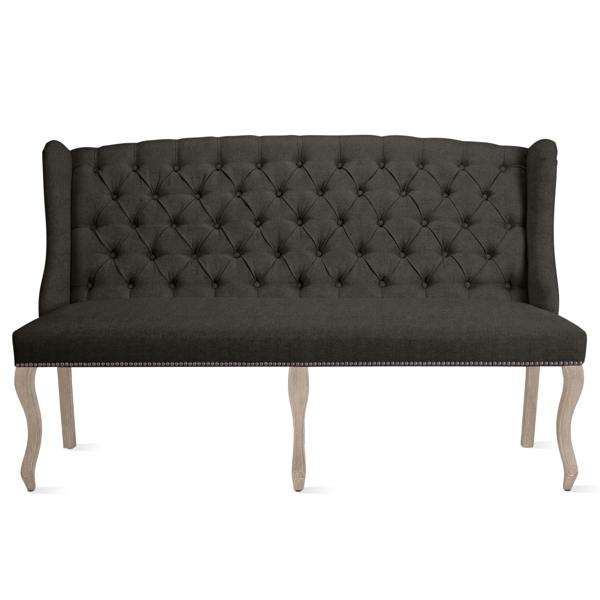 Archer Banquette - Natural Grey