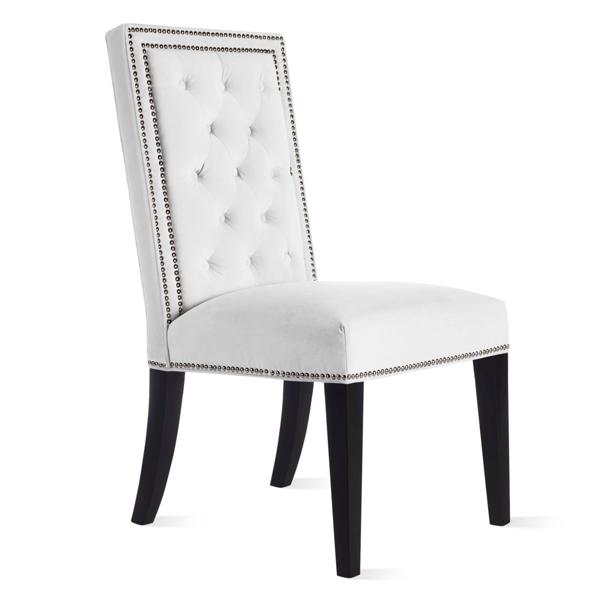 Maxwell Dining Chair With Nailheads - Espresso Maxwell Dining Chair With Nailheads - Espresso