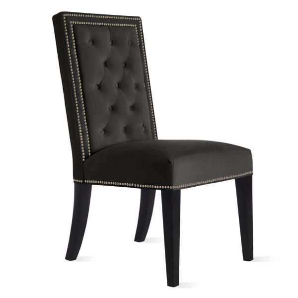 Maxwell Dining Chair With Nailheads - Espresso