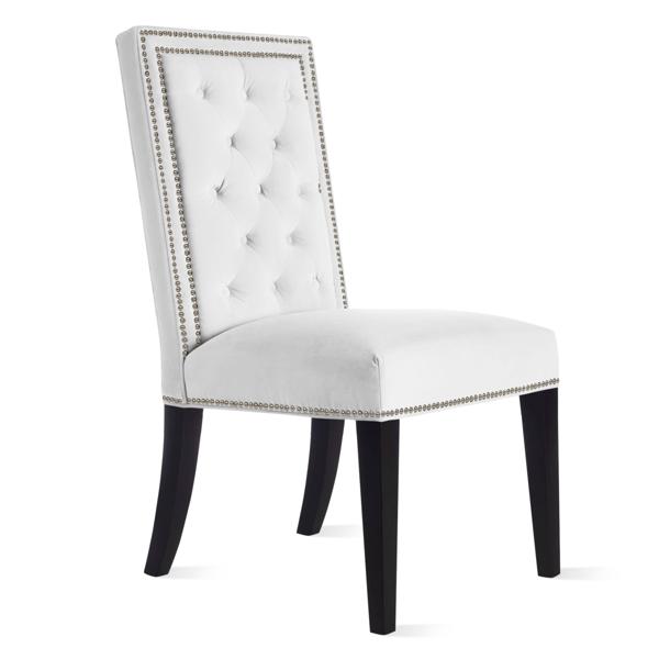 Maxwell Dining Chair With Nailheads - Espresso Maxwell Dining Chair With Nailheads - Espresso