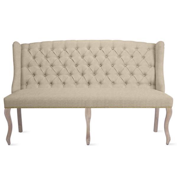 Archer Banquette - Wash Oak