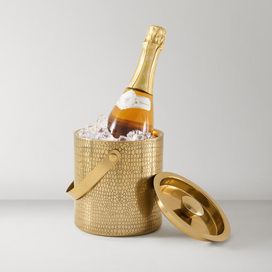 Croc Embossed Ice Bucket Croc Embossed Ice Bucket