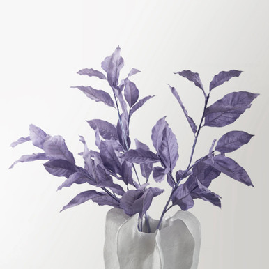 Magnolia Leaf Bright Lavender 59" - Set of 3 Magnolia Leaf Bright Lavender 59" - Set of 3