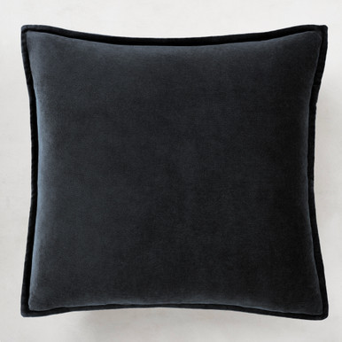 Velvet Pillow 20" - Black