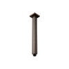 Square 17.7"(450mm) Brass Ceiling Mounted Shower Arm w/Flange - Finish-Oil Rubbed Bronze-ORB