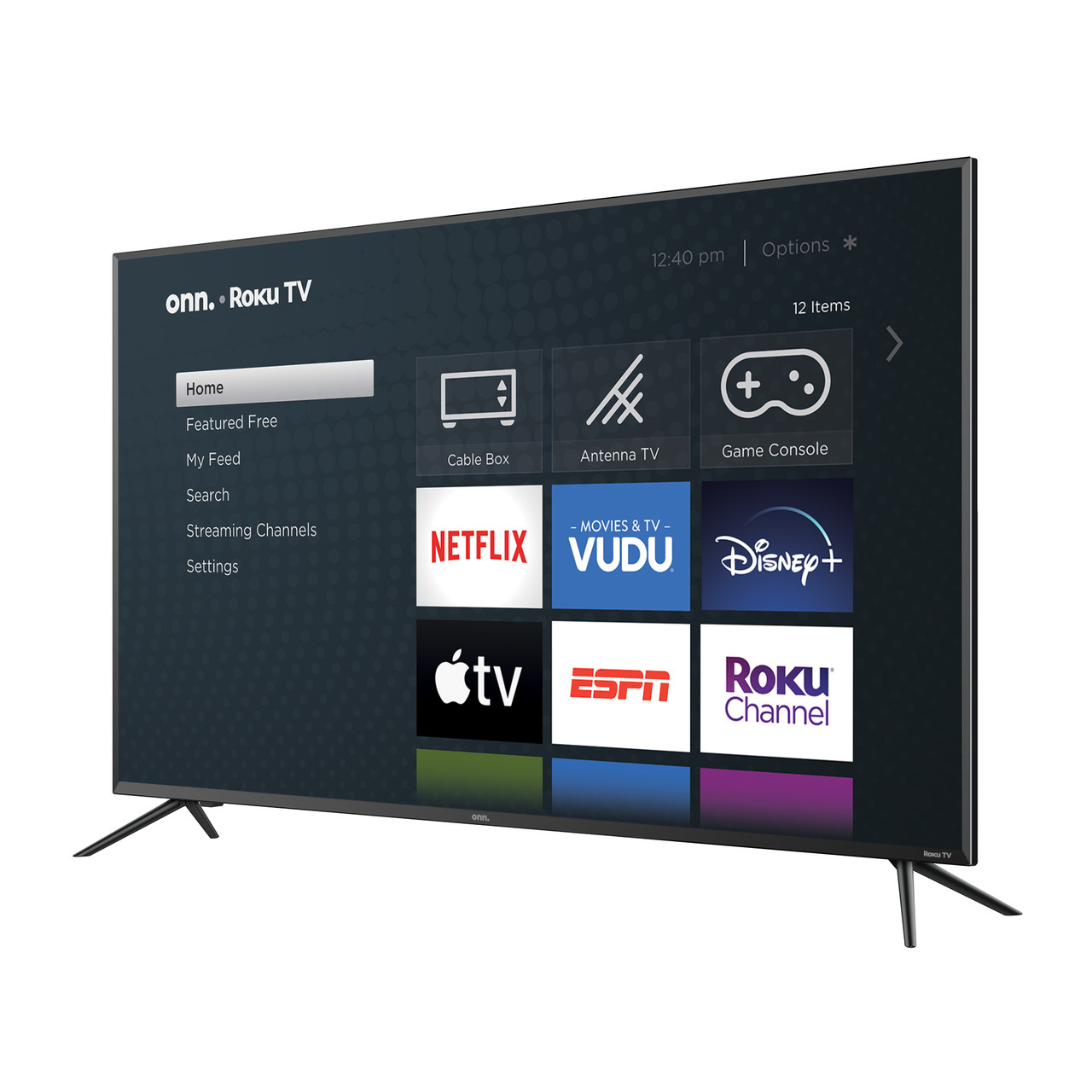onn. 50" Class 4K UHD LED Roku Smart TV HDR (100012585) - HiLine Electronics