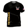 Ahoyprints What Is A Veteran That Is Honor Patriotic American Veteran 3D T-Shirt