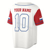 Ahoyprints Personalized Patriotic Netherlands Flag Coat of Arms Baseball Jersey