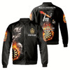 Ahoyprrints Personalized Darts, Personalized Dart Skull Bomber Jacket