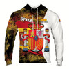 Ahoyprints Personalized Name Patriotic Spain Coat of Arms Hoodie Sweatshirt Style 2