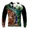 Ahoyprints Personalized Name Deer Hunting American Hunting Season Hoodie Sweatshirt