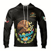 Ahoyprints Personalized Name Mexico Symbol Coat of Arms Patiotic Hoodie Sweatshirt