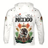 Ahoyprints Personalized Name Mexico Flag Coat of Arms Celebration Mayan Temple Hoodie Sweatshirt
