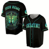 Ahoyprints Gemini Baseball Jersey, Gemini Horoscope Gift Idea, Birthday Gift