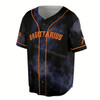 Ahoyprints Zodiac Constellation Sagittarius Star Night Sky Pattern Baseball Jersey