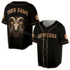 Ahoyprints Personalized Capricorn Baseball Jersey, Capricorn Horoscope Gift Idea, Birthday Gift