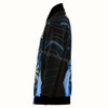 Ahoyprints Personalized Frozen Ice Dart Unisex Bomber Jacket For Professional Dart Playerss For Dart Enthusiasts