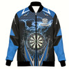 Ahoyprints Personalized Lightning 's Dart Unisex Bomber Jacket For Professional Dart Players For Dart Enthusiasts