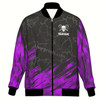 Ahoyprints Personalized Skull Dart Unisex Bomber Jacket For Professional Dart Players For Dart Enthusiasts Style 2