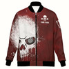 Ahoyprints Personalized Dart Unisex Bomber Jacket For Professional Dart Players For Dart Enthusiasts For Dart Enthusiasts