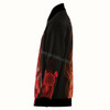 Ahoyprints Personalized Fire Flames Dart Unisex Bomber Jacket For Professional Dart For Dart Enthusiasts