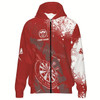 Ahoyprints Personalized Dart Unisex Zipper Hoodie Retro And Pattern For Dart Players And Enthusiasts