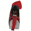 Ahoyprints Personalized Dart Unisex Zipper Hoodie With Lightning And Thunder Flame For Dart Players And Enthusiasts