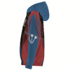 Ahoyprints Personalized Darts Unisex Zipper Hoodie In And With Skull Design For Dart Players And Enthusiasts