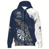 Ahoyprints Personalized Retro Darts Unisex Zipper Hoodie With And Pattern For Dart Players And Style 2