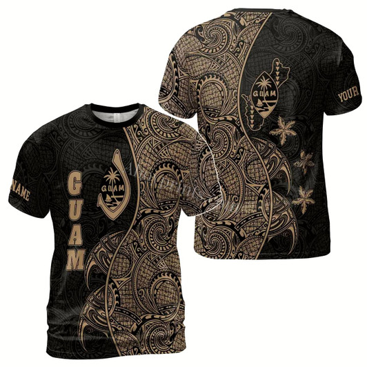 Ahoyprints Personalized Guam Shirt Guam 3D T-Shirt