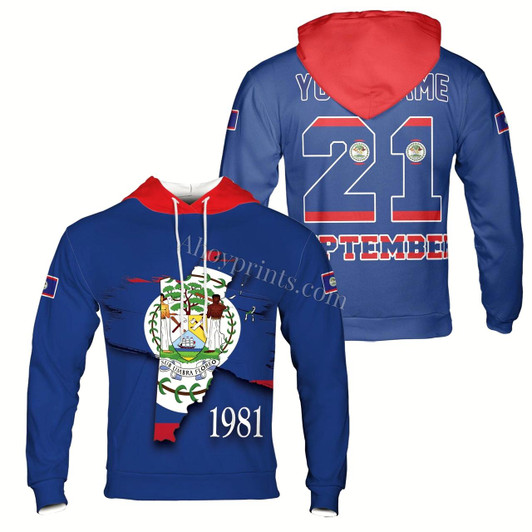 Ahoyprints Personalized Name Patriotic Philippines Coat of Arms Hoodie Sweatshirt Style 1